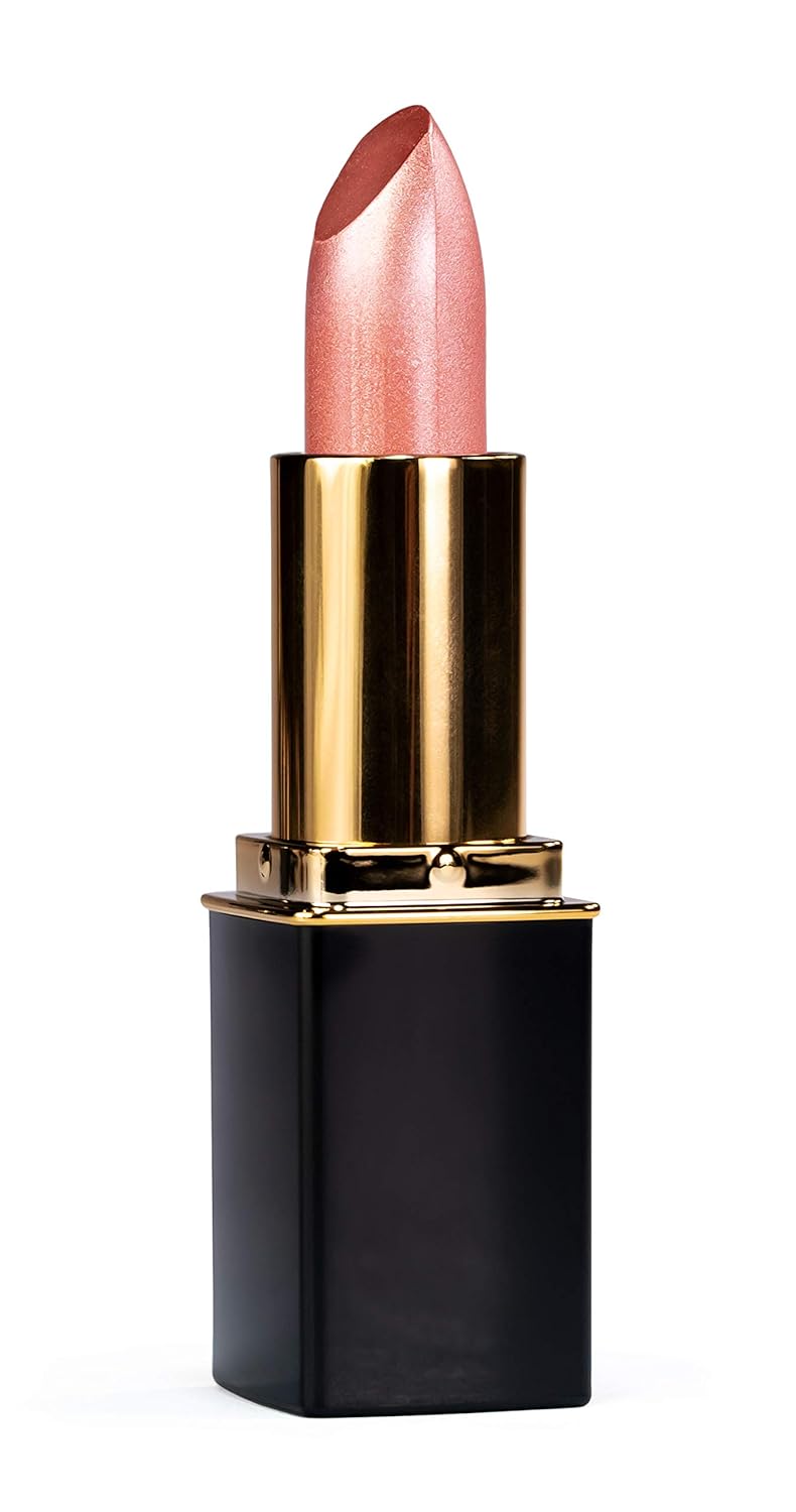 L'Paige L56 Rosy Pearl Designer Lipstick,All-Natural, AloeVera, Long-lasting Moisturizing