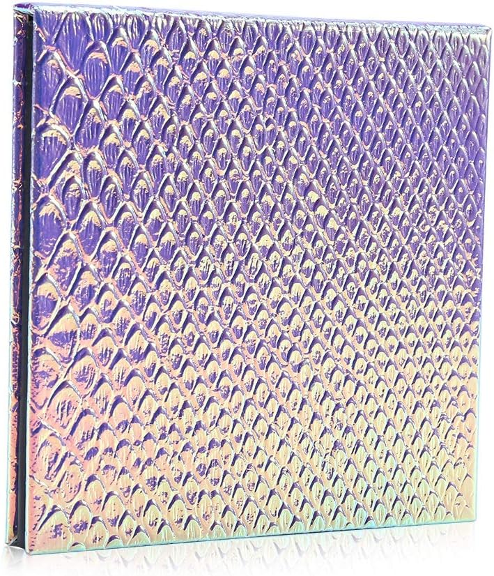 MAVIS LAVEN Matte Black Empty Magnetic Cosmetics Palette Grident Eyeshadow Powder Palette DIY Makeup Storage Box Standard Sized Eyeshadow