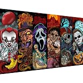 Halloween Diamond Art Kits for Adults Beginners,Large Size Diamond Painting | Horror Diamond Painting Kits for Adults,5D Full Drill DIY Diamond Dot Gem Art Kit Wall Home Decor Arts Craft 28x16 inch