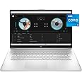 HP 17.3-inch Laptop, 11th Generation Intel Core i5-1135G7, Intel Iris Xe Graphics, 8 GB RAM, 512 GB SSD, Windows 11 Home (17.3-cn0026nr,Natural Silver)