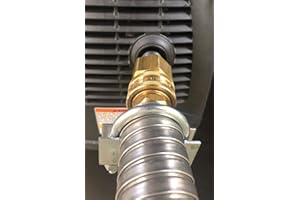 INNOVATIVE GENERATOR SOLUTIONS GenExhaust for Honda EU2200i/EU2000i Generator 1-1/2" Quick Disconnect Steel tubing Exhaust Extension 2 Foot Length