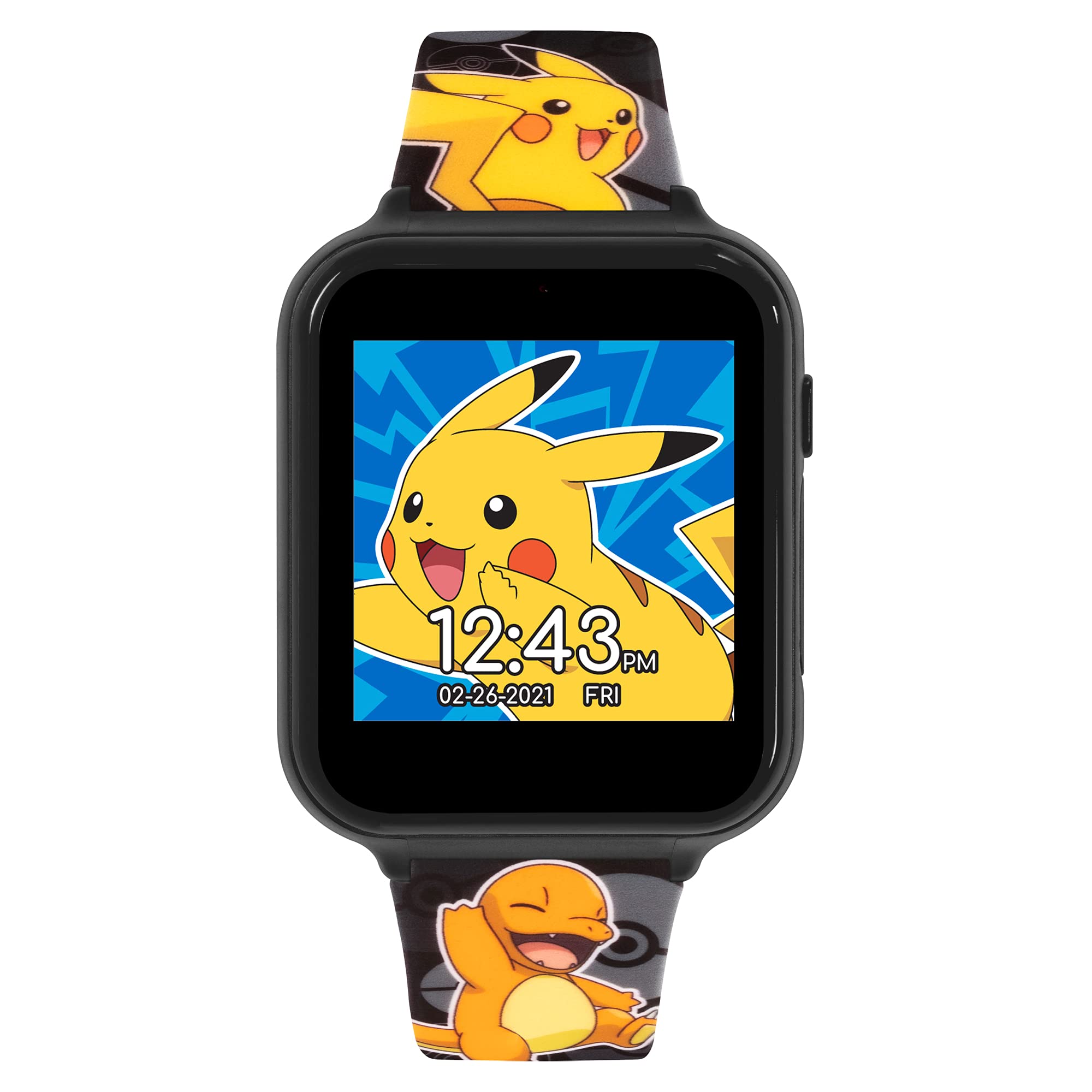 Pokemon Kids Black Smart Watch POK4231