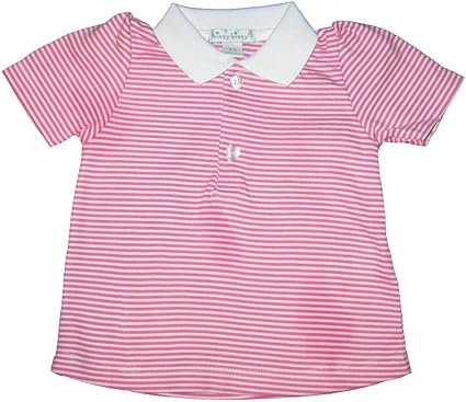 infant white polo shirt