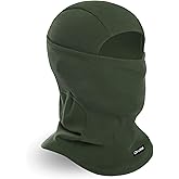 Balaclava Ski Mask for Men Women, Warm Fleece Face Mask Full Cover for Cold Weather Skiing Cycling, Ponytail Friendly