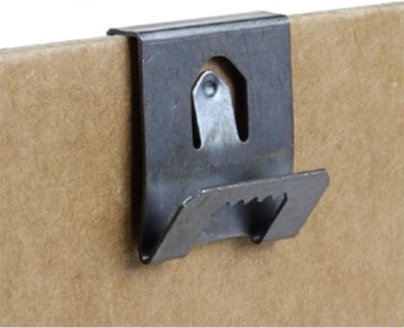 Taskar Clip Over Sawtooth Frame Hanger 2-3mm Boards Pack of 20