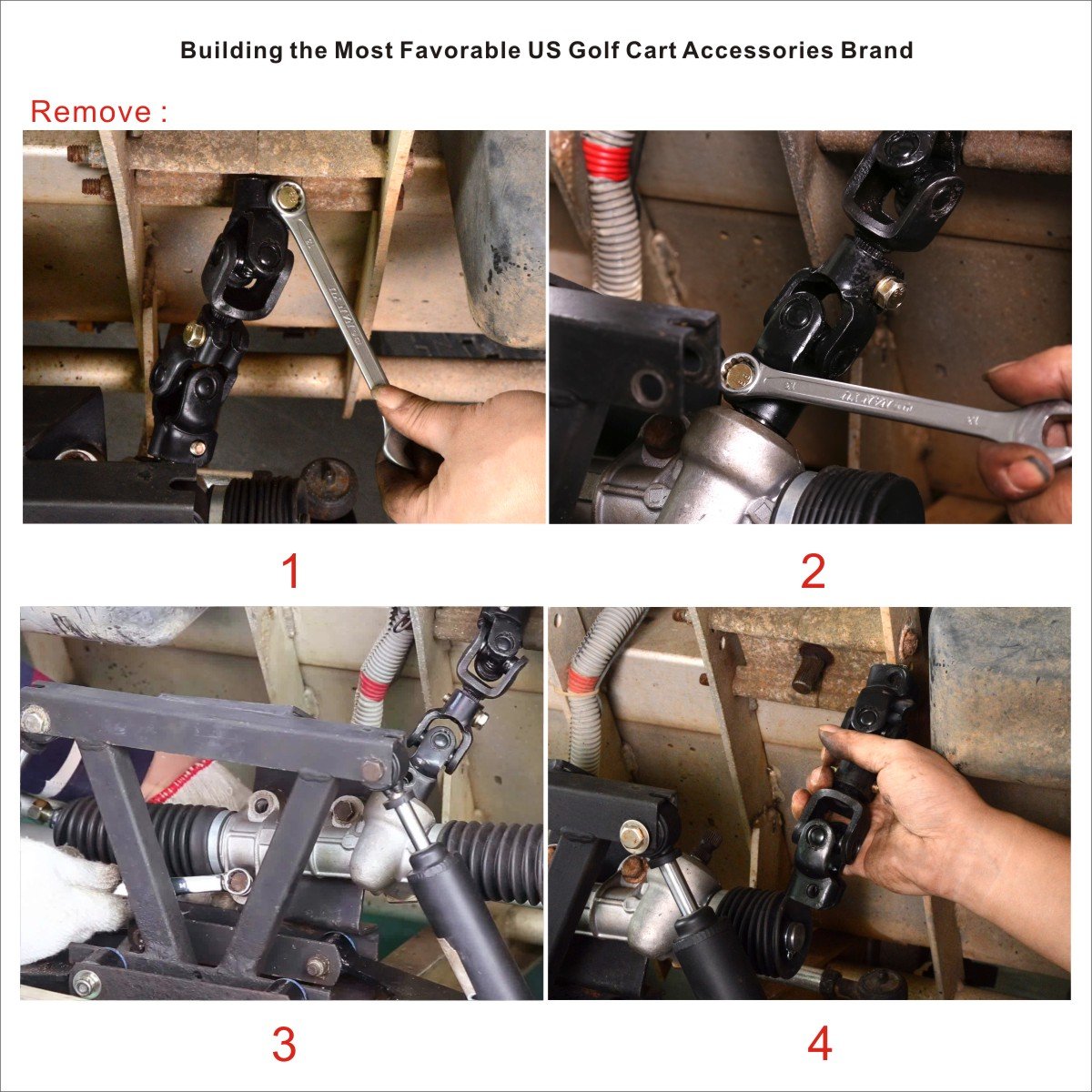 Steering Joint Fits Club Car DS (1984up) Gas or Electric Golf Cart