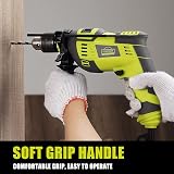 DEWINNER Hammer Drill 710W Electric Corded 13mm Chuck 0-3300RPM Variable Speed view 6