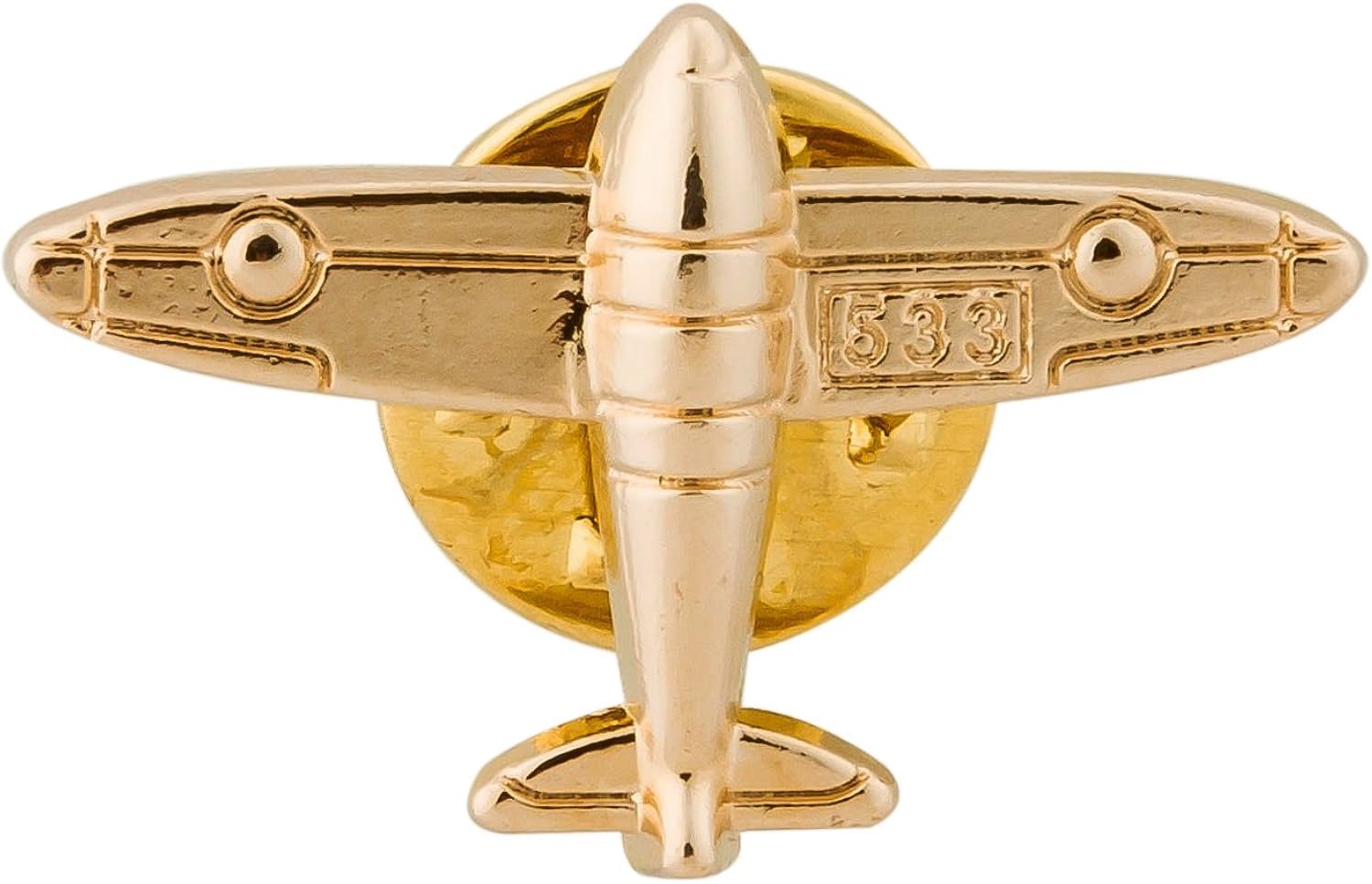 Knighthood Exclusive Airplane Lapel Pin Badge Coat Suit Wedding Gift Party Shirt Collar Accessories Brooch for Men