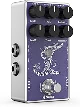 Donner EC1335 Purple Tape Delay Pedal Stereo True Bypass view 1