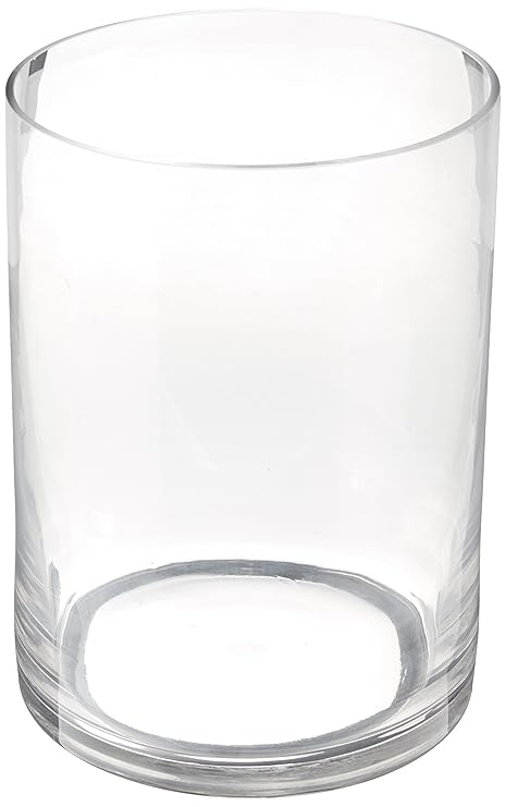 Clear Vases Urban Trends Glass Rectangular Vase With Rectangular