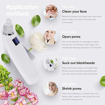 upelix vacuum facial pore cleaner