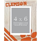 R and R Imports Clemson Tigers Officially Licensed College Printed Wooden Photo Frame 4X6 – Vertical Display