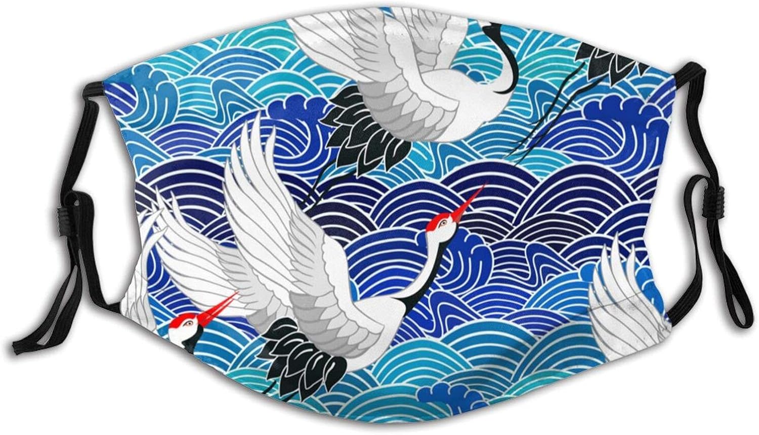 Birds. Face Mask Reusable Washable Adjustable with 2 Filters Mouth