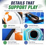 TODARRUN Football Ball Game Set Kids 3+ Soccer Target Practice 2 in 1 view 5