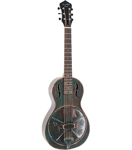 Amazon.com: Recording King Guitarra acústica de 6 cuerdas, derecha
