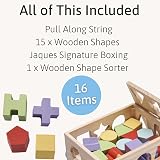 Jaques of London Wooden Shape Sorter for Toddlers Montessori Toy view 4