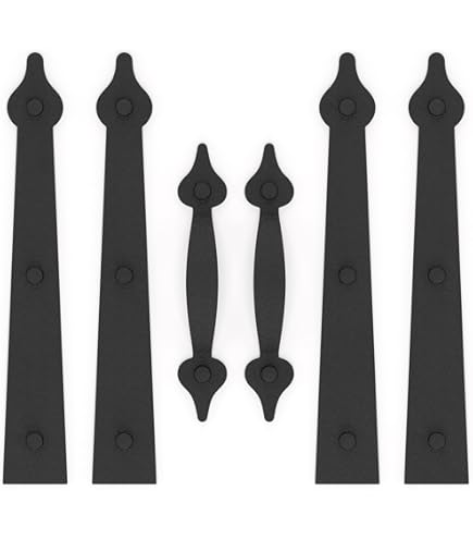 Amazon.com: skysen Magnetic Garage Door Decorative Faux Hinges