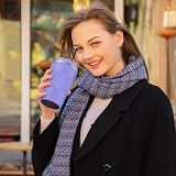 CS COSDDI Travel Mug Insulated Steel 380ml Leakproof Lid view 5