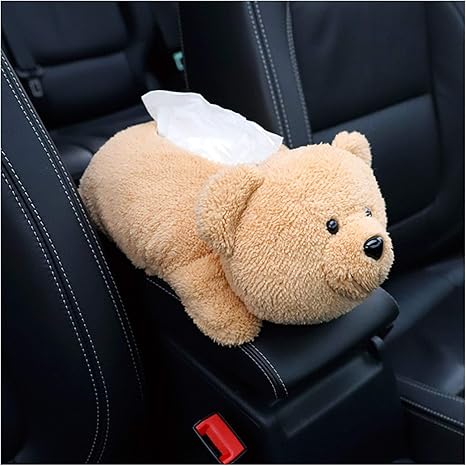 Amazon ティッシュボッ 車アームレストのティッシュボックスぬいぐるみ動物クマヘッドレスト枕飾りマルチユースウォッシャブルシートバックナプキンペーパー Color Name C Tissue Boxes ティッシュケース ホルダー オンライン通販