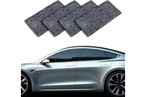 ROFAKU Nano Sparkle Cloth Car Scratches Remover 4 Pack, Advanced Nano Car Scratch Remover,Nano Magic Cloth with Disposable Gloves, Nano Cloth for Small and Medium Scratched on The Surface (Black)