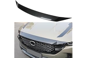 Birbenben for Mazda CX50 2023 2024 Hood Air Deflector, Carbon Fiber Low Profile Front Hood Bonnet Cover Trim, Hood Protector Bug Hood Shields, Exterior Bumper Guard Accessories for CX-50 CX 50 2025