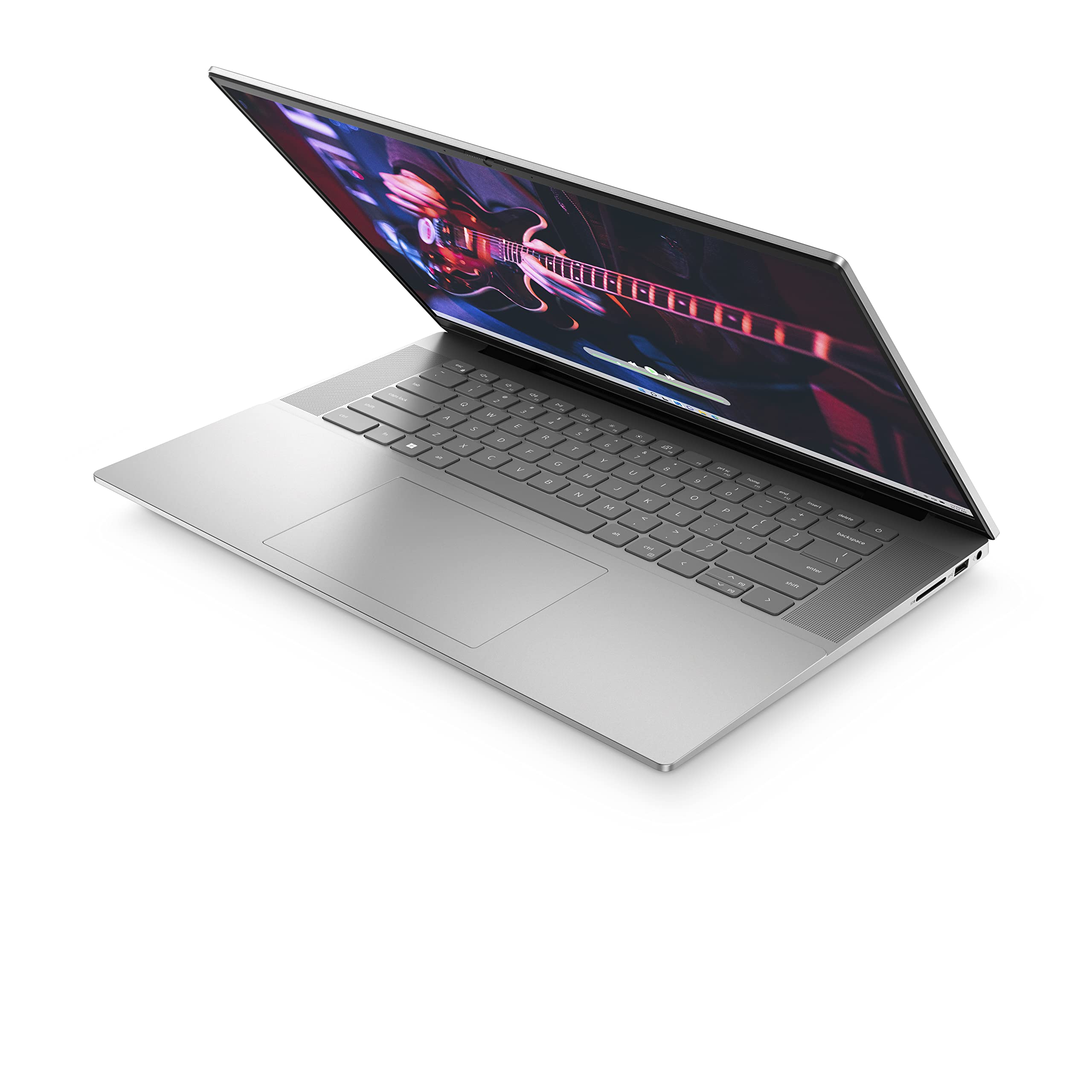 Dell Inspiron 16 5635 Laptop, 16 Inch 16:10 FHD+ Display, AMD Ryzen 5 7530U, 16 GB RAM, 512 GB SSD, AMD Radeon Graphics, Windows 11 Home Plus, Fingerprint Reader, QWERTZ Keyboard, Silver