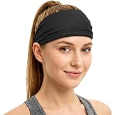 Sukeen Adjustable Cooling Headband for Women, Soft Breathable Sweatband | Cooling Fabric, Moisture Wicking, Adjustable Headband Non Slip, Lightweight Sweat Headband for Yoga, Gym, Workout, Daily Use