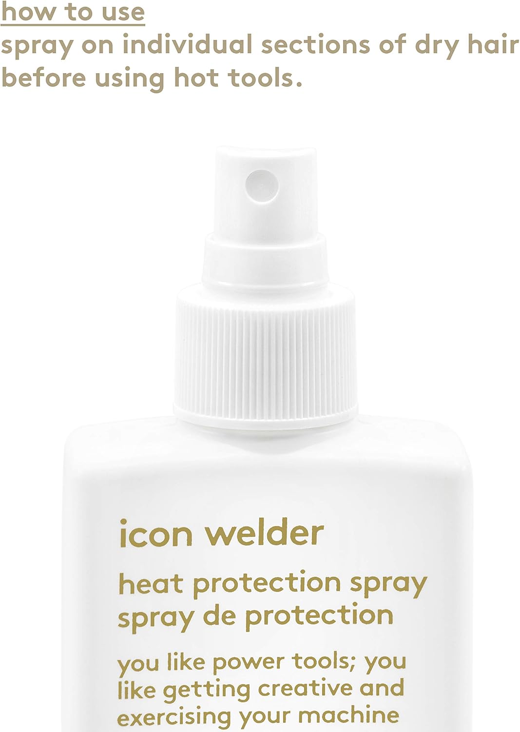 Evo Icon Welder Heat Protection Spray - Leave-In Heat Protectant - Provides Style Support & Adds Shine - 200ml - Image 5