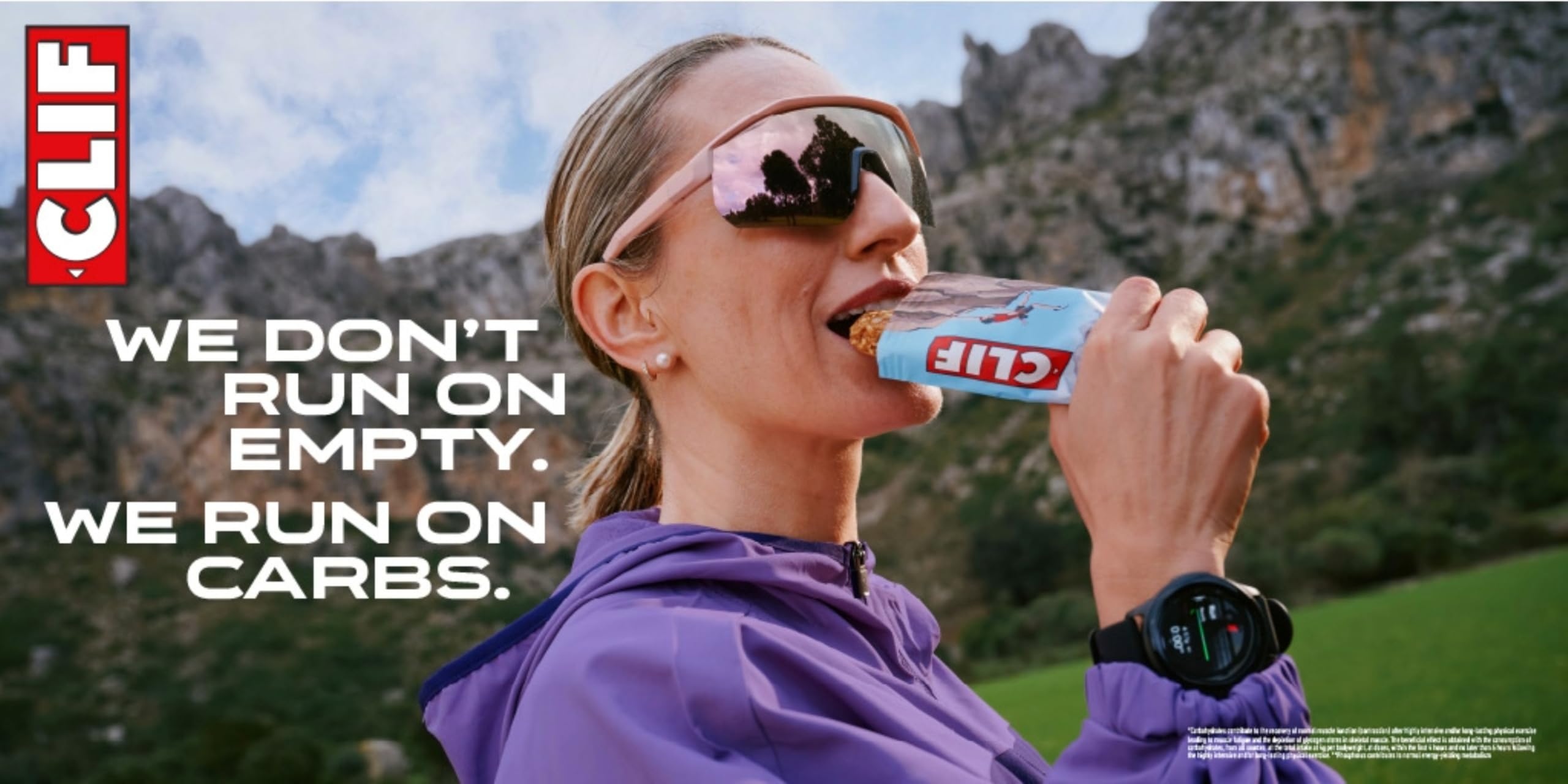 CLIF BAR | Energieriegel | mit 11g pflanzlichem Eiweiß | Blueberry Almond Crisp | Energy Bar | Pflanzlicher Proteinriegel für Laufen, Marathon-Training, Radfahren und Ausdauersport | 12 x 68 g 4
