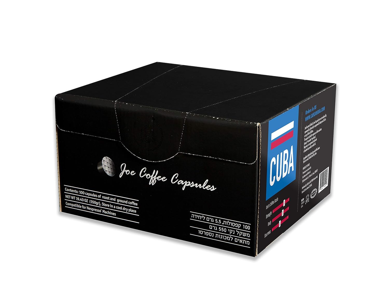 100 Espresso Capsules Nespresso Compatible Coffee, CUBA ...