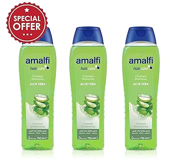 Amazon Com Amalfi Aloe Vera Shampoo Pack Of 3 Beauty
