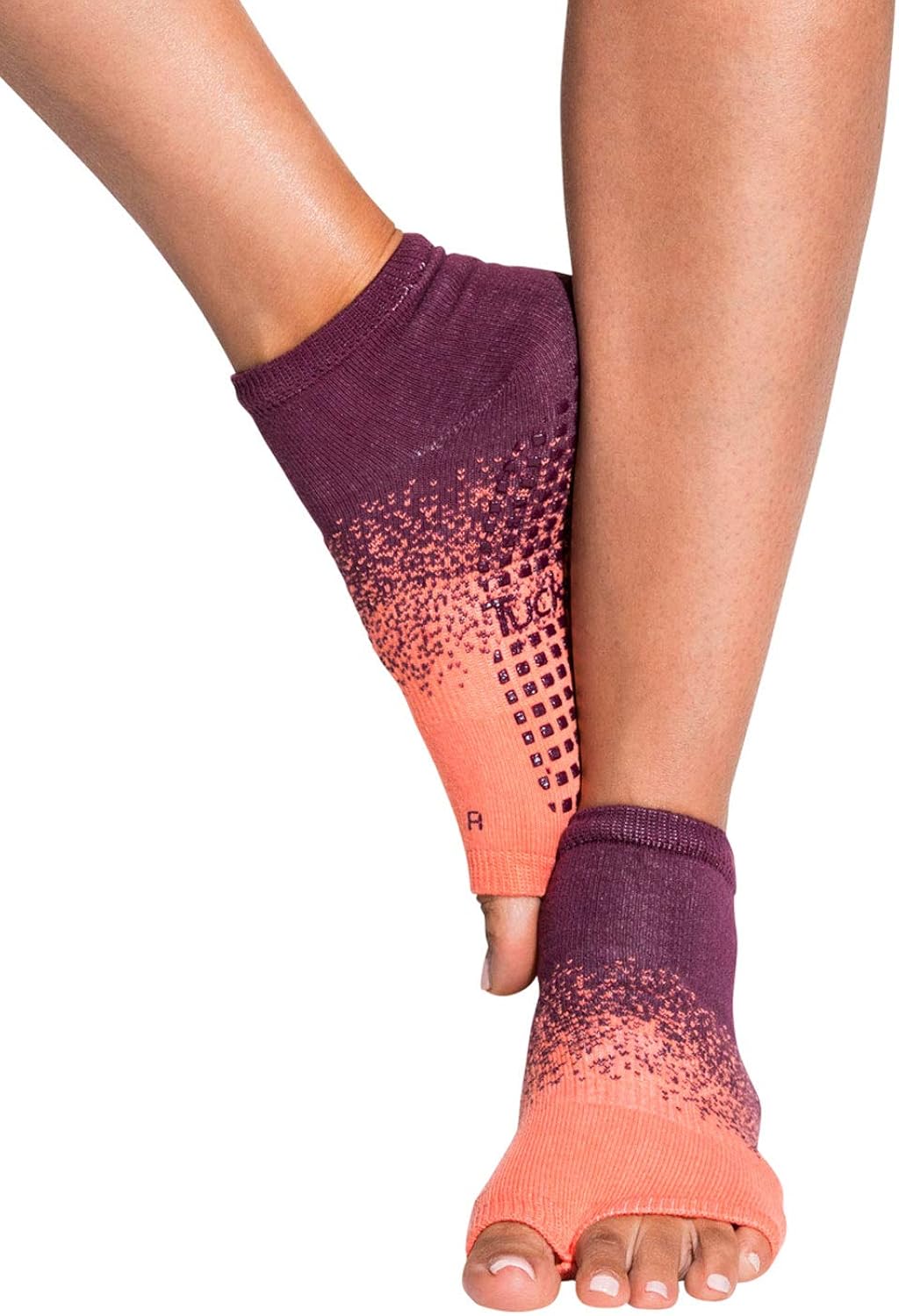 Yoga Socks for Women Non Slip, Toeless Non Skid Sticky Grip Sock - Pilates, Barre, Ballet (Twilight Sky - Men): Clothing