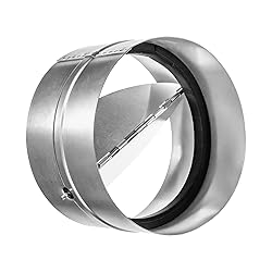 ECOPRO VENT - 5" Inch Backdraft Damper for Straight