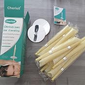 Bougies D'Oreilles 24 Unités + 12 Disques De Protection – Cire Auriculaire – Marque ACWOO – Neuf