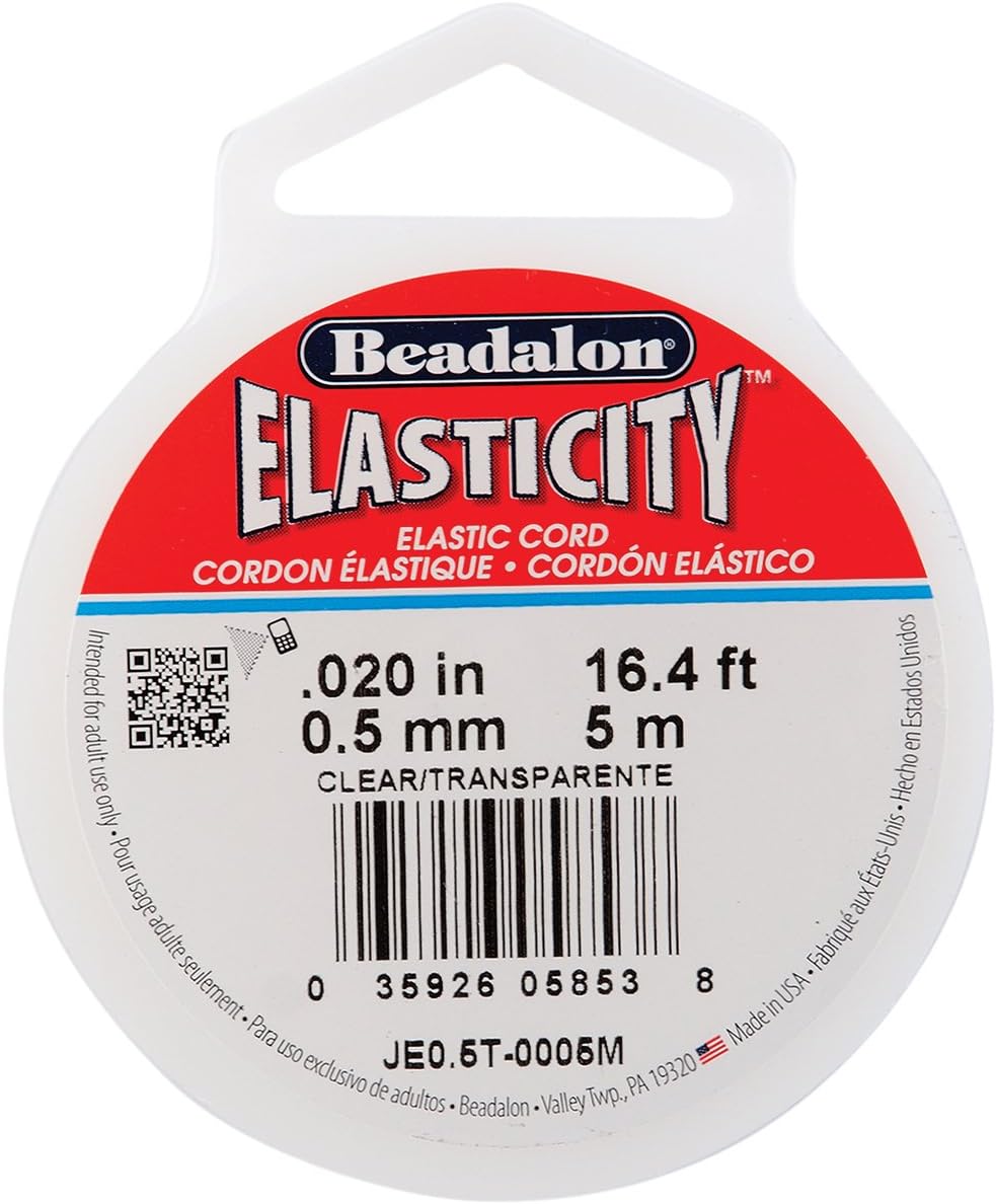 Beadalon Stretch Beading Cord, 1 Pack BigaMart