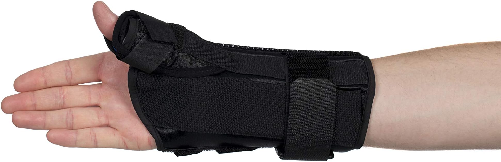 FitPro Adjustable 8" Wrist and Thumb Spica Support With Removable Insert- Right, X-Large, Amazon Exclusive Brand