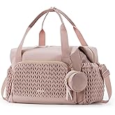 mommore Diaper Bag Tote, Large Capacity Travel Diaper bags, Hospital Bag for Labor Delivery, Baby Bag with Pacifier Case | Hospital Bag, for Labor Delivery, Baby Bag, with Pacifier Case