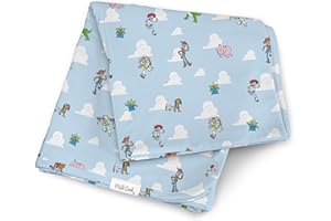 Milk Snob Disney Pixar Baby Boy/Girl Swaddle Blanket, Soft Receiving, Security and Play, Toddler Infant Newborn Bedding, Baby Shower, Baby Registry Gender Neutral Gift (Toy Story) 34 * 34 inches