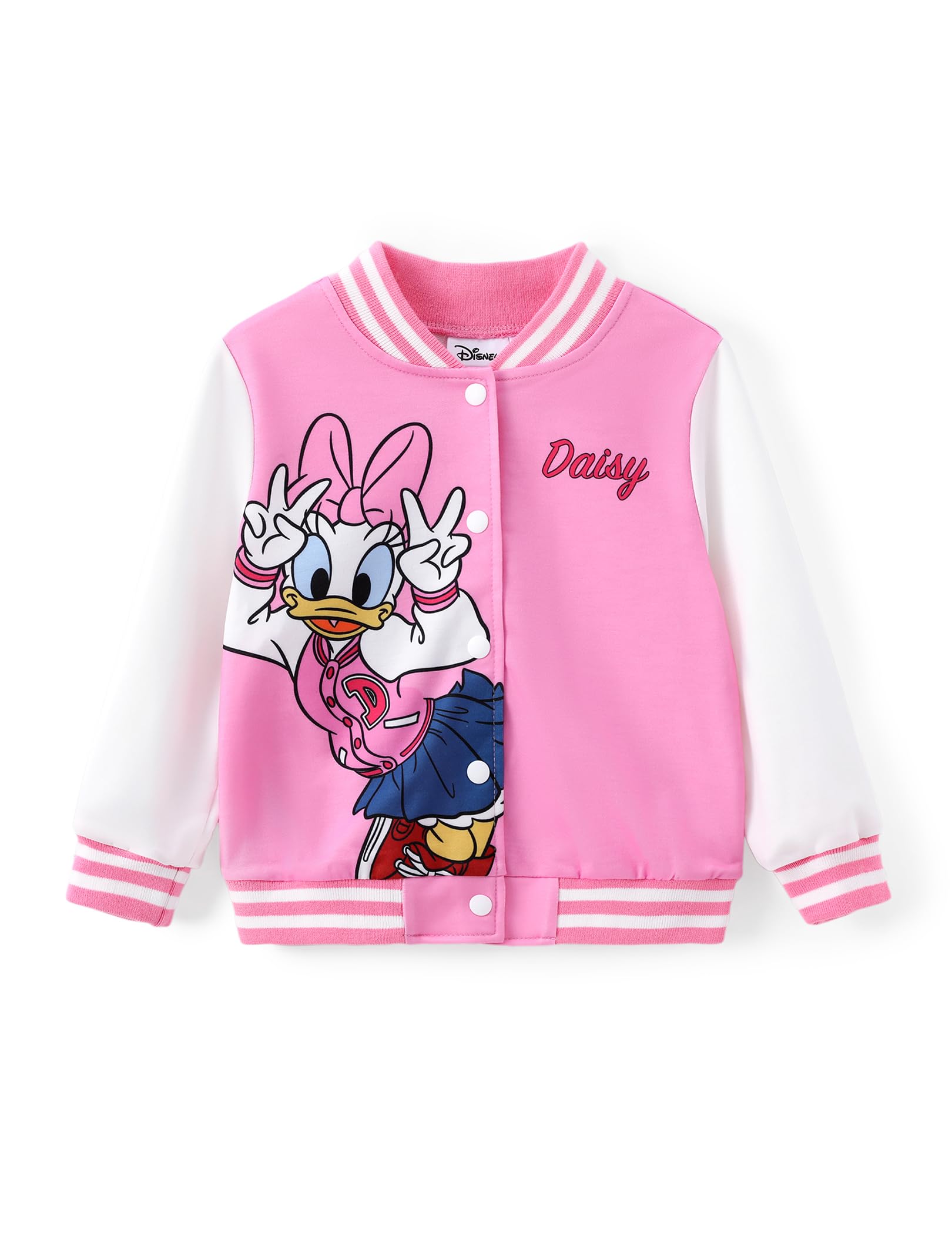 Disney Daisy Duck Toddler Girls Varsity Bomber