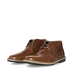 Steve Madden Men's Harken Chukka Boot, Cognac, 16 M