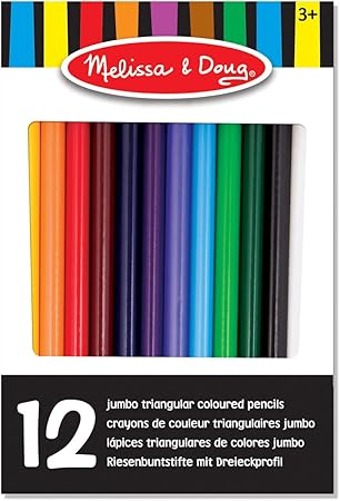 melissa and doug triangular crayons