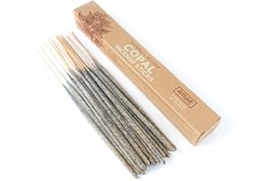 Incienso Copal Mexicano 20 Sticks Premium Mayan White Copal Incense Sticks from México.- Amae Incense