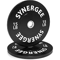 Synergee Ceramic Coated Barbell - 15kg Or 20kg, Rated 1500lbs For Weightlifting
