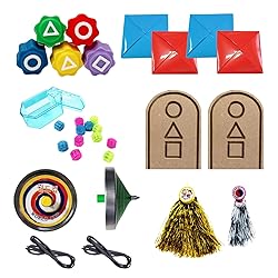 Korean Squid Traditional Play Game 5 Piece Set