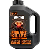 Amdro Fire Ant Killer for Mounds, 2 Lb | Dual-Action Fire Ant Killer Granules, Targets Visible and Hidden Mounds, Kills Imported and Native Fire Ants