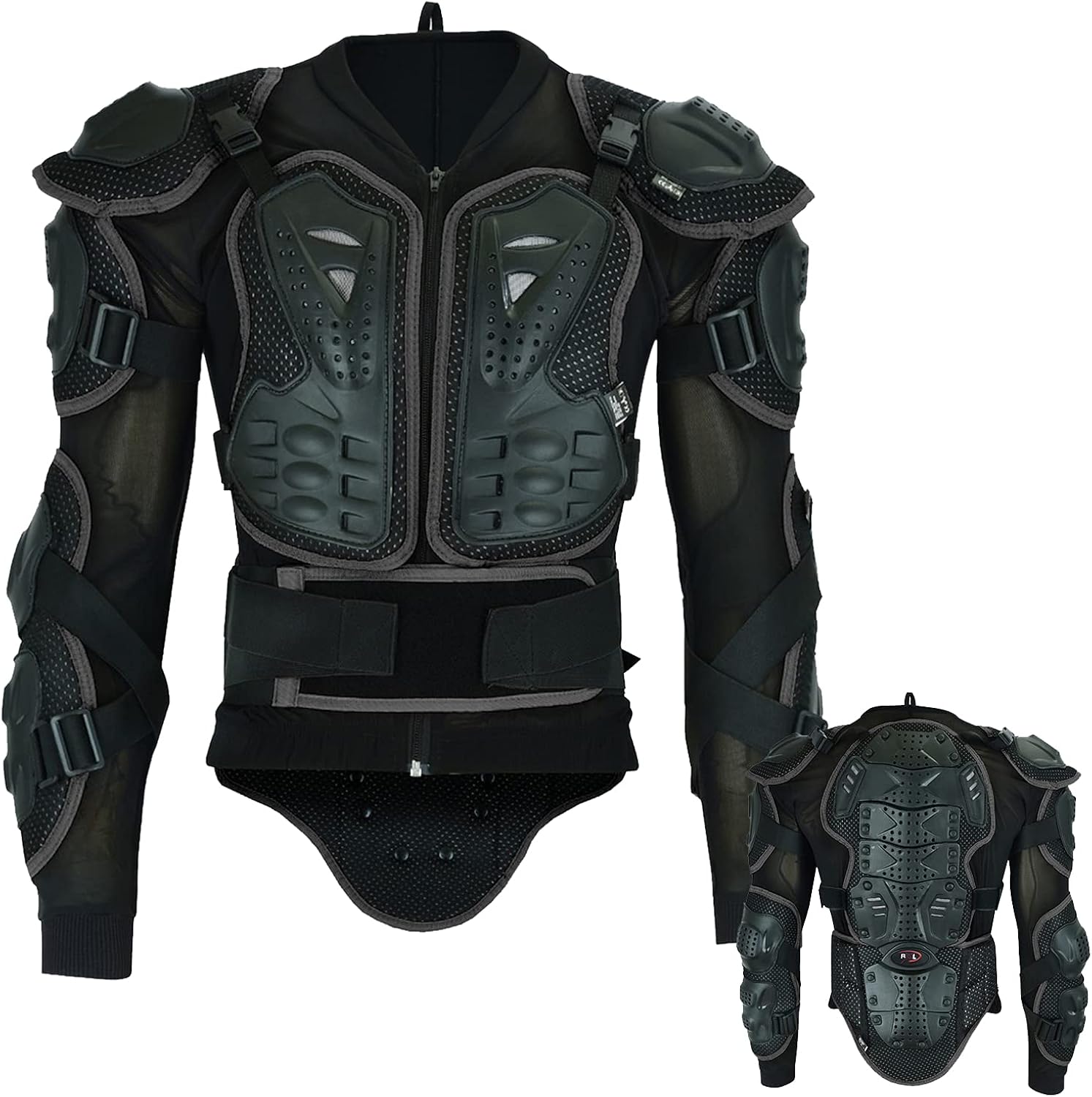 RXL Motorcycle Body Armour Mens Motorbike Protective Jacket Motorcross