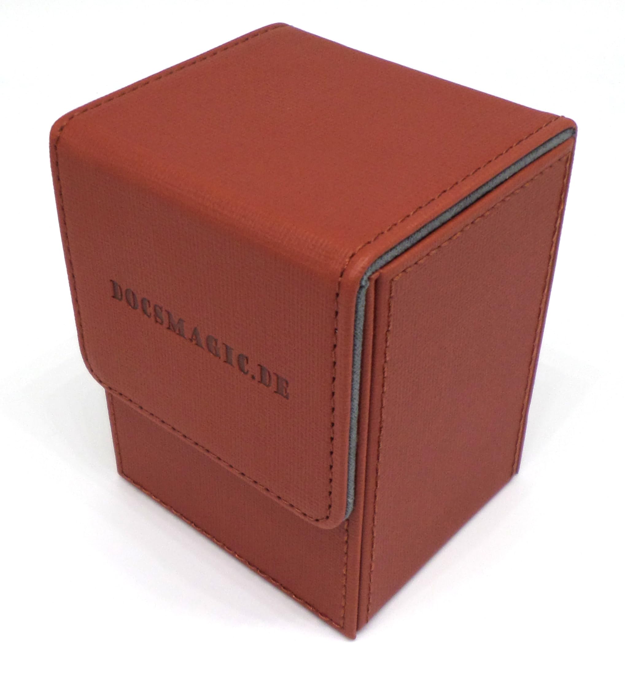 docsmagic.de Premium Magnetic Flip Box (80) Copper + Deck Divider - MTG PKM YGO