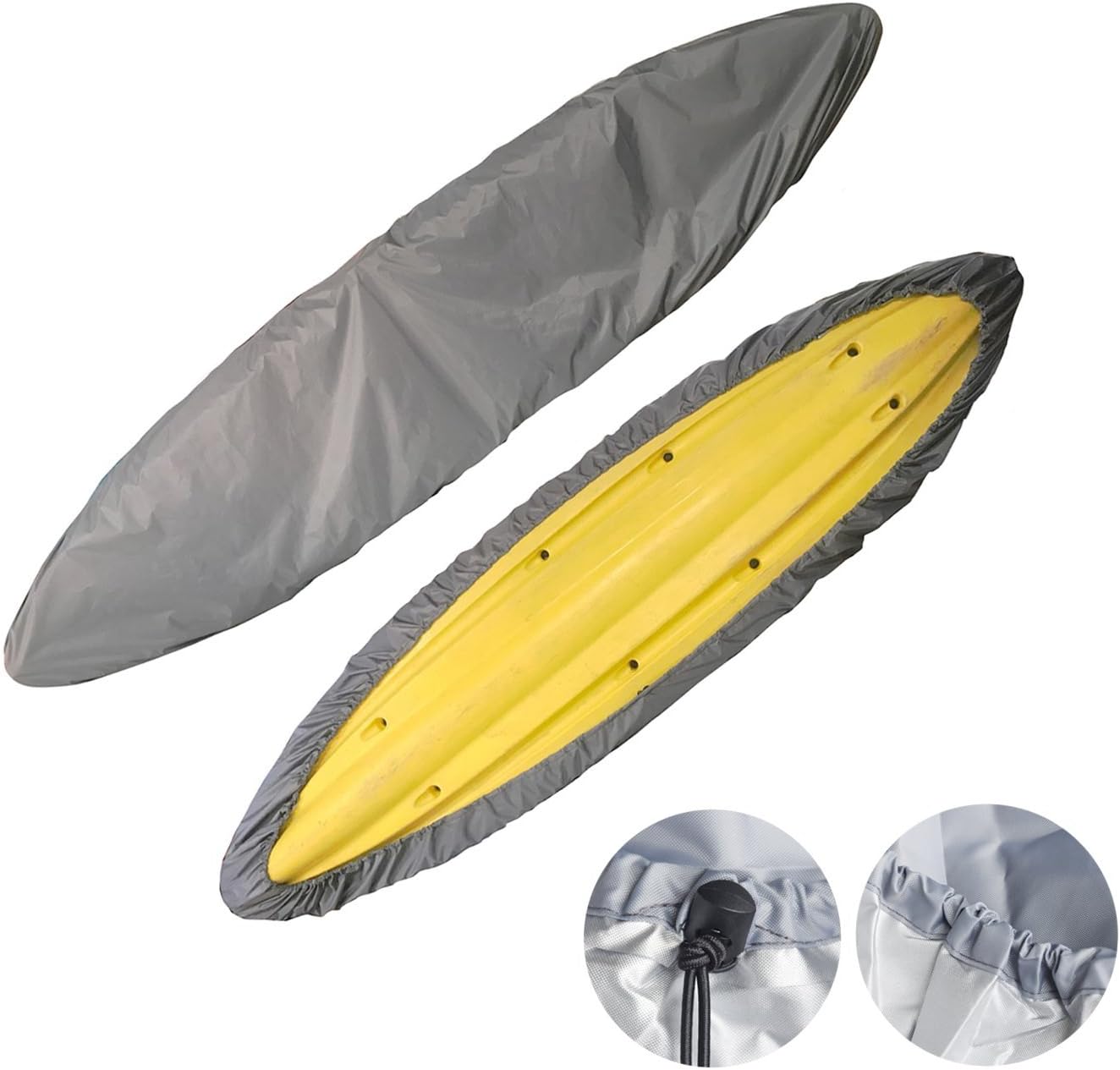 Caissip Boat/Kayak Cover, 8.5 Ft to 15 Ft, Sunblock