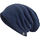 VECRY Men's Slouch Beanie Skull Cap Long Baggy Hip-Hop Winter Summer Hat