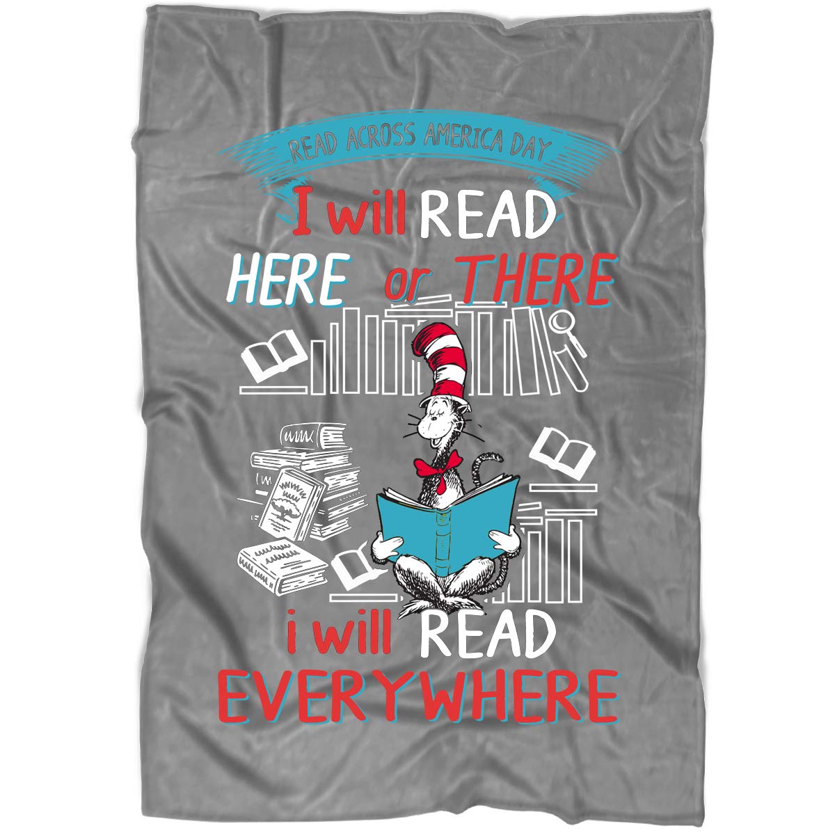 Amazon Com Arlstore Read Across America Day Blanket For Bed And